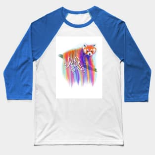 Red panda print Baseball T-Shirt